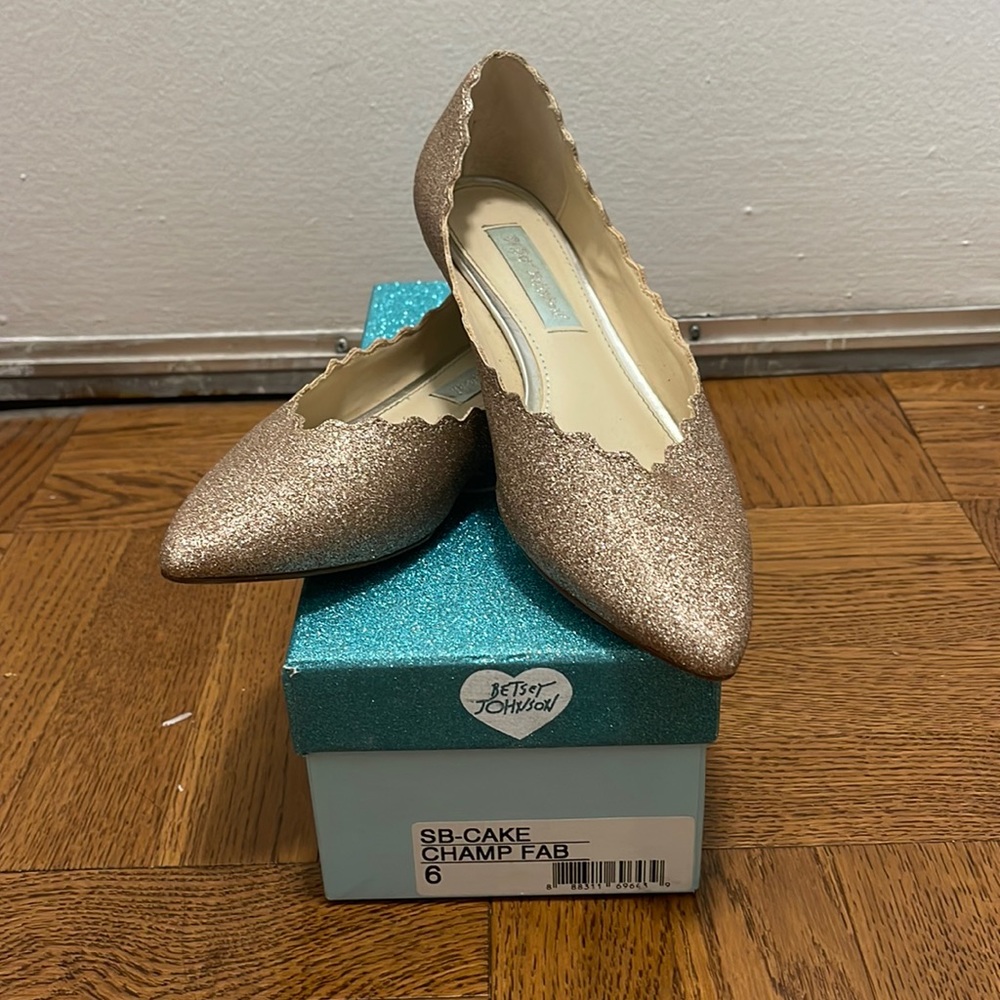 Betsey Johnson Flats.